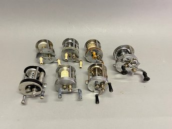 Group Of 7 Fishing Reels