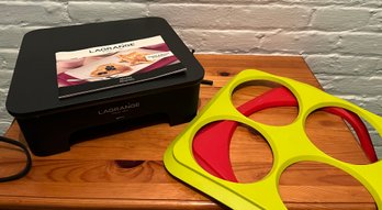 Lagrange France Crepe Maker With Molds And Booklet