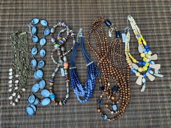 6 Costume Jewelry Necklaces