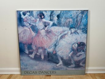 Degas Dancer Wadsworth Antheneum 1986 MMA Calendar Framed Poster