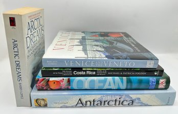 4 Coffee Table Books: Antartica, Oceans, Venice, Costa Rica & Arctic Dreams