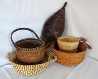 A Wonderful Grouping Of Baskets - Including Longaberger