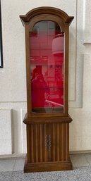 Vintage Glass Front Display Cabinet By Butler Furniture