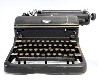 A Vintage Royal Typewriter