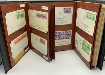 2 Binders First Day Issue ~ 1930s, 1940s  & 1950s ~