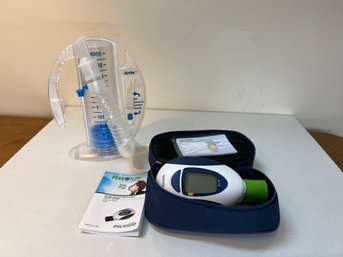 Airlife Incentive Spirometer & Microlife Peak Flow Meter