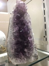 Amethyst Crystal , 4 LB 6 Oz, 8?inches Tall