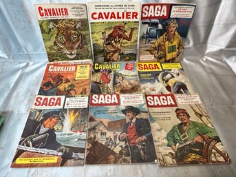 1950s Mens Adventure Magazines Lot #8