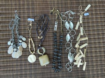 6 Costume Jewelry Necklaces