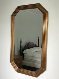 Very Nice Vintage Decorator Wall Mirror - Carved Gold Frame - Can Be Used ANYWHERE - Very Nice Mirror