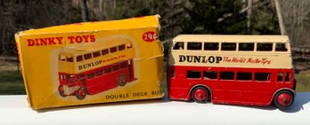Vintage Dinky Toy ~ Double Deck Bus W/Box #290 ~