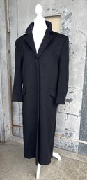 Christian Dior- Ing Loro Piana Co. Italy- Long Cashmere Maxi Coat- Woman's US Size 12