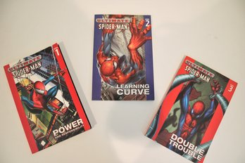 Three Marvel Batman Vol. 1, 2, 3 Paperback - Power & Responsibility, Learning Curve, Double Trouble