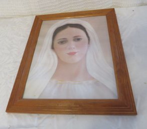 Mary Or Saint Framed Artwork