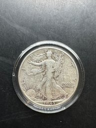 1943 Walking Liberty Silver Half Dollar