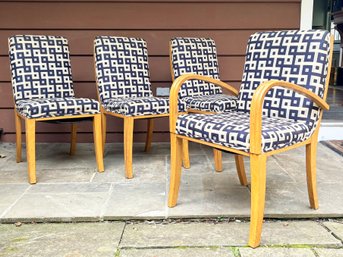 A Set Of 4 Magnificent Mid Century Dining Chairs By Heywood Wakefield