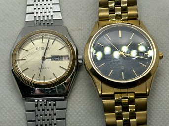 Vintage BENRUS And CITIZEN Men's Wristwatches