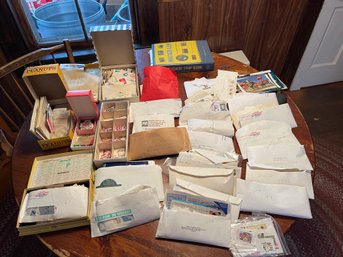 Huge Estate Collection Of Stamps