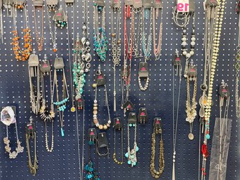 A Large Collection Of Costume Jewelry