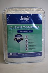 New In Package Sealy Clean Comfort King Mattress Pad