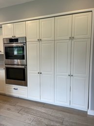 A 60' Pantry Wall Of Cabinets - RH Hardware - Right Of Ovens