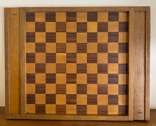 Wooden Checker Set