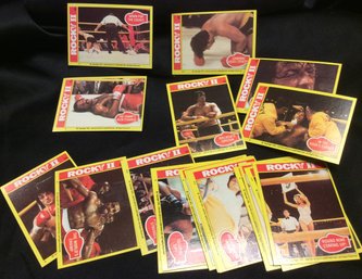 Lot Of 1979 Topps Rocky II Trading Cards - M