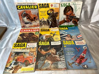 1950s Mens Adventure Magazines Lot #11
