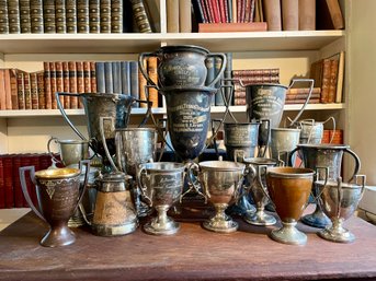 Collection Of Early 20th Century Tennis Trophies