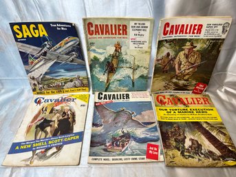 1950s Mens Adventure Magazines Lot #12