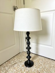Metal Turned Post Table Lamp