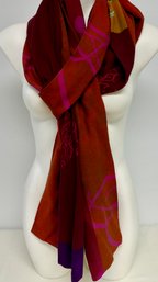 A Beautiful Scarf Rusts, Pinks & Yellow