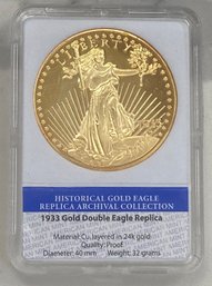 1933 Gold Double Eagle Replica