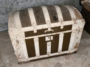 Antique Domed Trunk