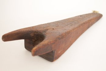 Gorgeous Antique Wooden Boot Pull. Good Design Can Be Timeless