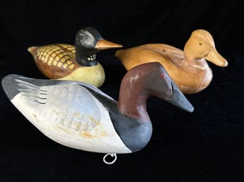 Duck Carved Decoys