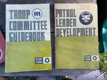 1973 Pair Troop Committee & Patrol Leader Book/booklet 2pc Lot