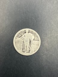 Unknown Date Standing Liberty Silver Quarter