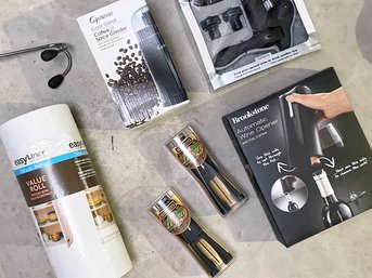 A Coffee Grinder, Wine Openers, And More