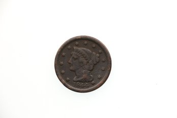 1844 Large Cent Penny Coin