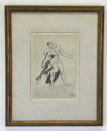 1943 Pablo Picasso Etching From 'Grace Et Mouvement'