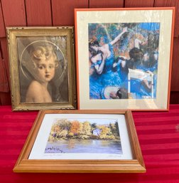 Three Framed Prints