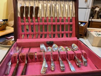 Silver Plate Flatware- Service For 8