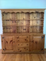 Solid Wood Hutch