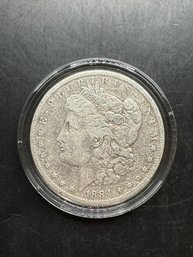 1884-O Morgan Silver Dollar