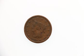 1840 Large Cent Penny Coin