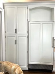 A Custom Birchcraft Pantry Cabinet And Appliance Surround - 1 Of 2