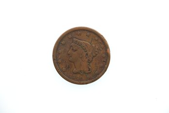 1840 Large Cent Penny Coin