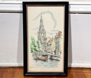 A Vintage European Travel Print