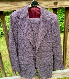 Vintage Teen Size Mens Suit From The Varsity Shop
